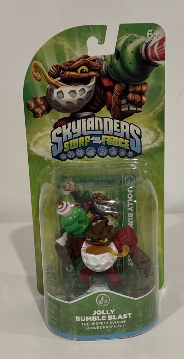 Skylanders Swap-Force Jolly Bumble Blast 2013 Christmas Holiday Figure NIB
