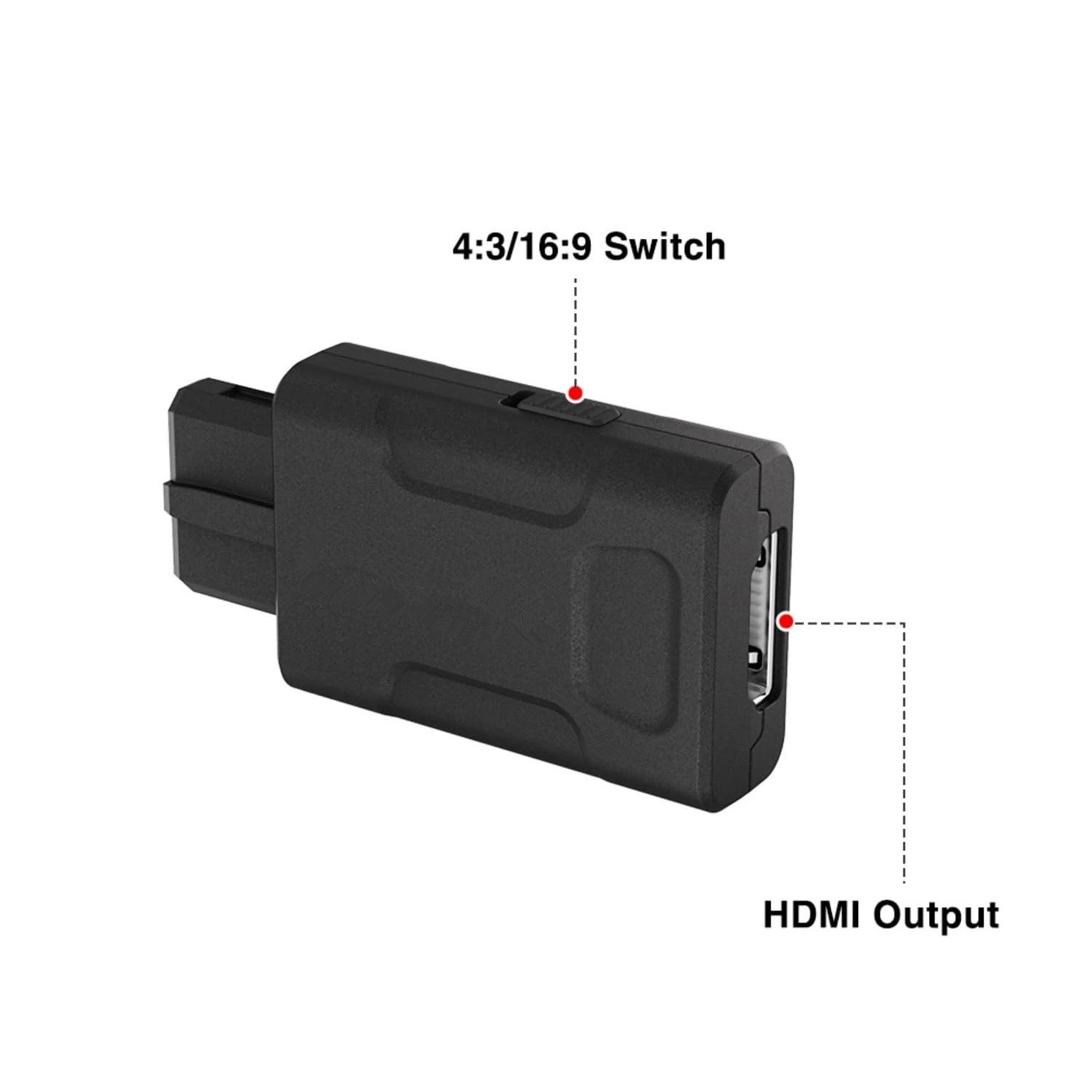 HDMI Output Adapter for Nintendo Console N64 NGC SFC SNES Video Signal Converter