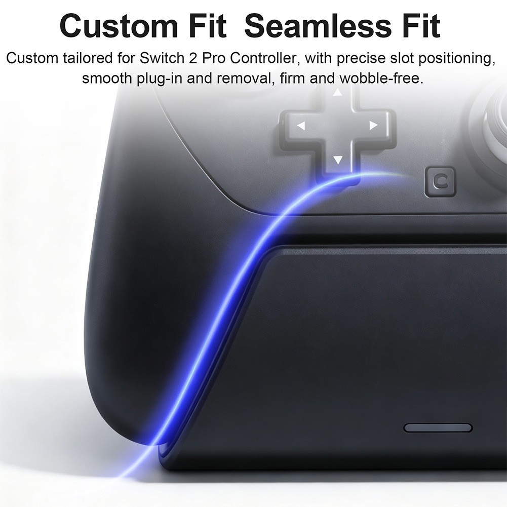 ABS Charging for Switch for 2 Pro Controllers with Visual Charge Status