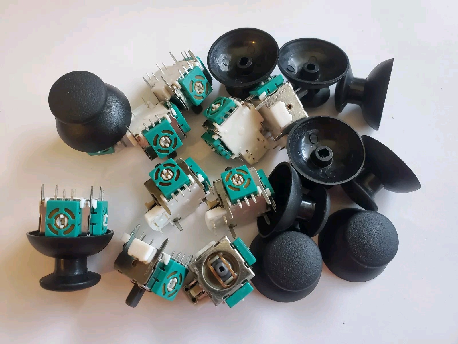 Lot 10 Analog Stick Joystick Module Replacement For ps1 controller playstation 1