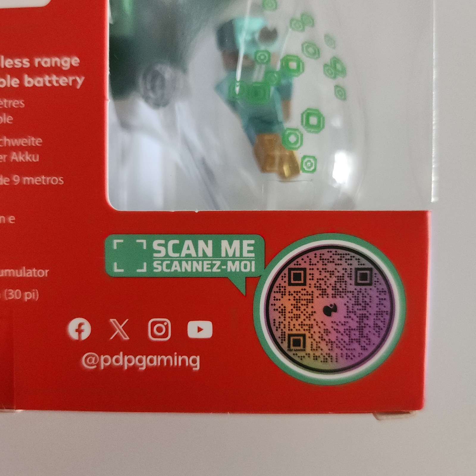 PDP REALMz™ Wireless Controller: Minecraft Forest Biome. Switch. Brand New RARE!