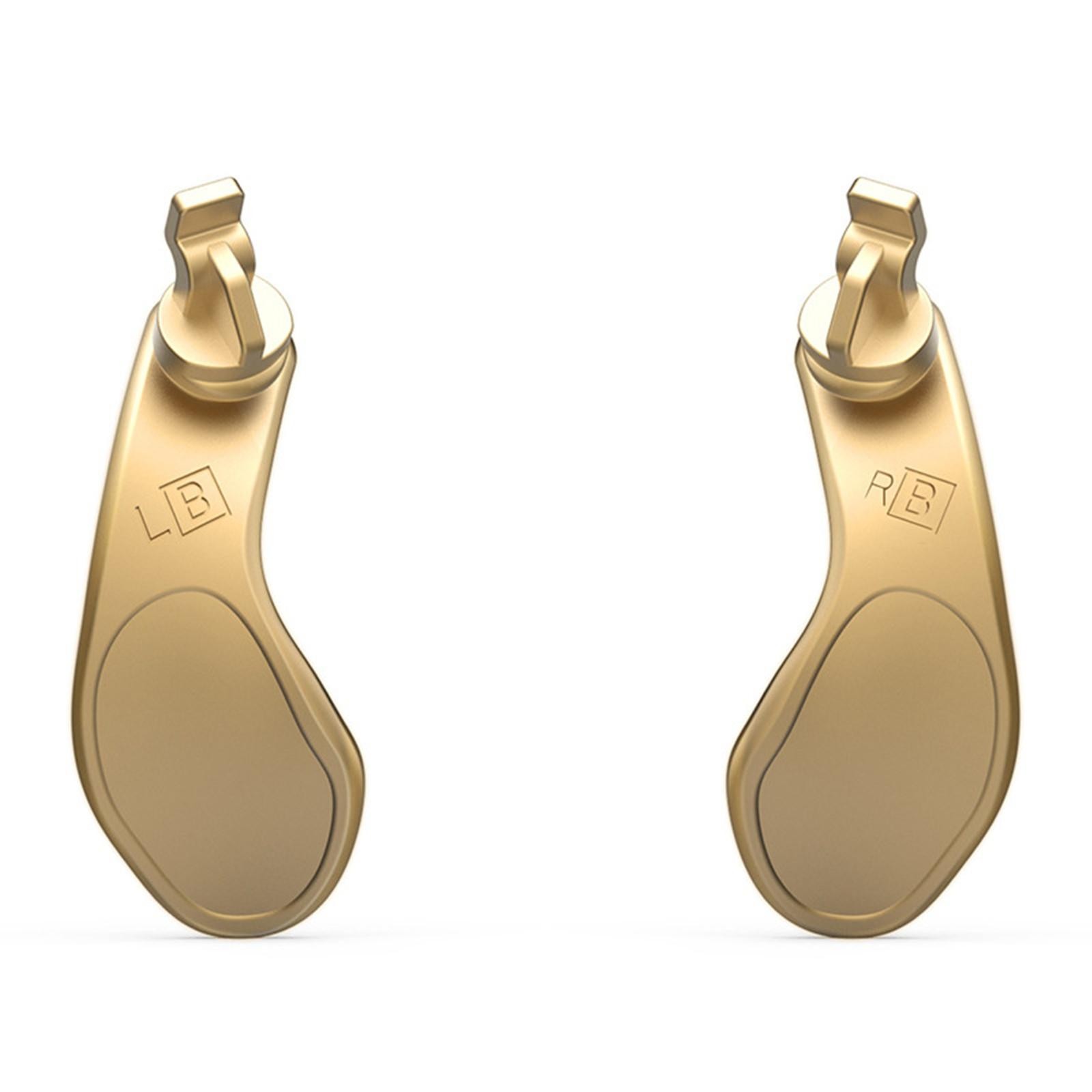 4* Gold Stainless Steel Back Button Paddles For PS5 Edge Controller Accessories