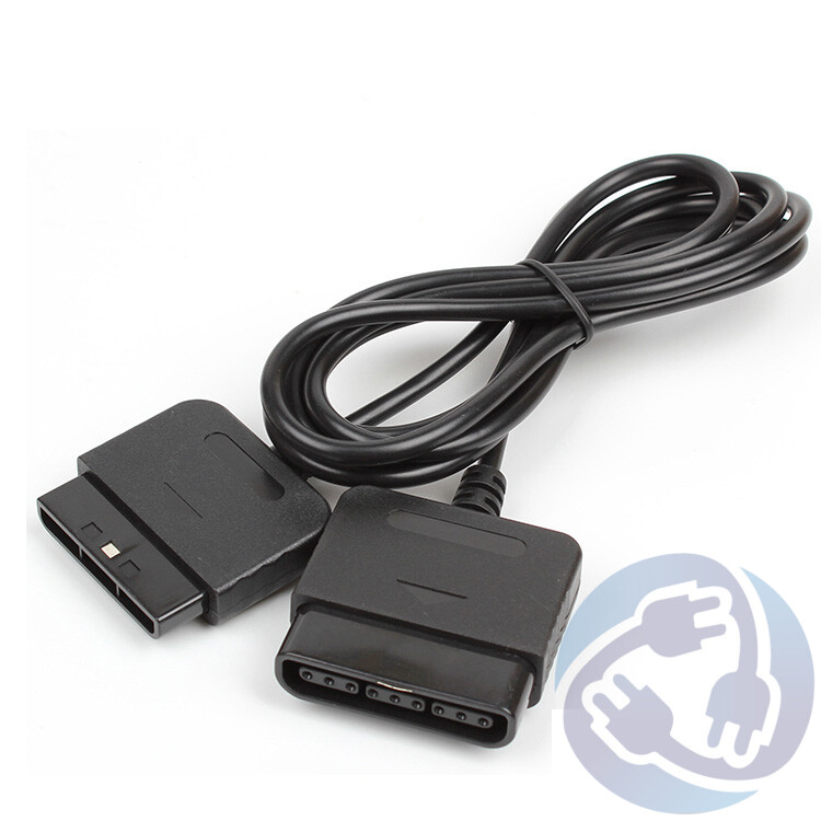 Lot – 2X 6 ft Controller Cord Extension Cable for Sony PlayStation 2 PS2 / PS1