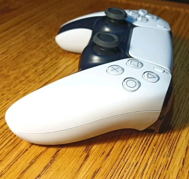 PlayStation 5 DualSense PS5 Controller – White – HALL EFFECT JOYSTICKS Upgraded