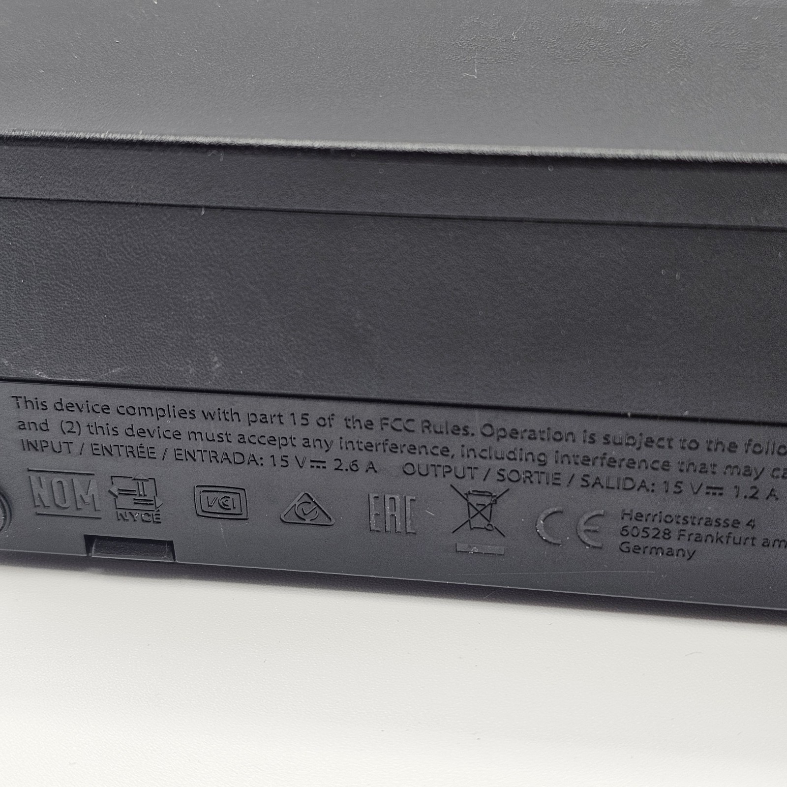 Original Nintendo Switch Charging Dock With OEM AC Adapter Power Cable