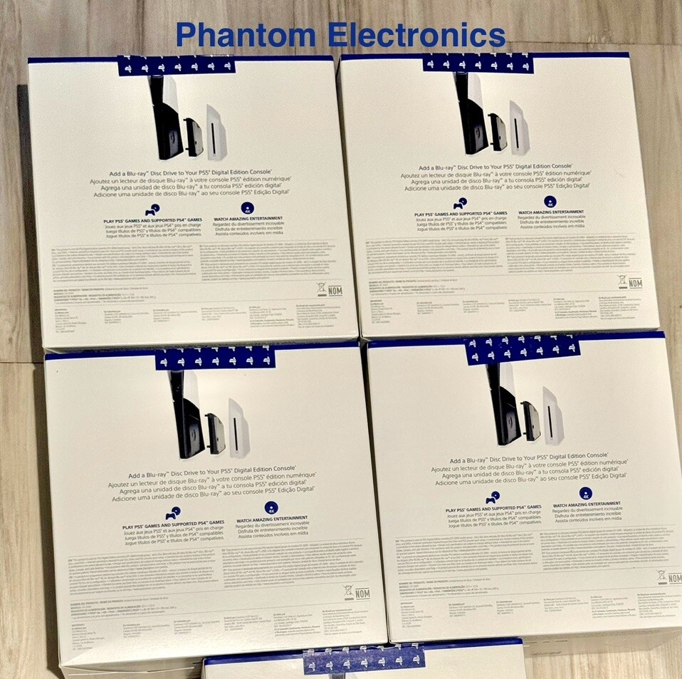 In Hand PS5 Slim / PS5 Pro Ultra HD Bluray Disc Drive PlayStation 5 Disc Drive