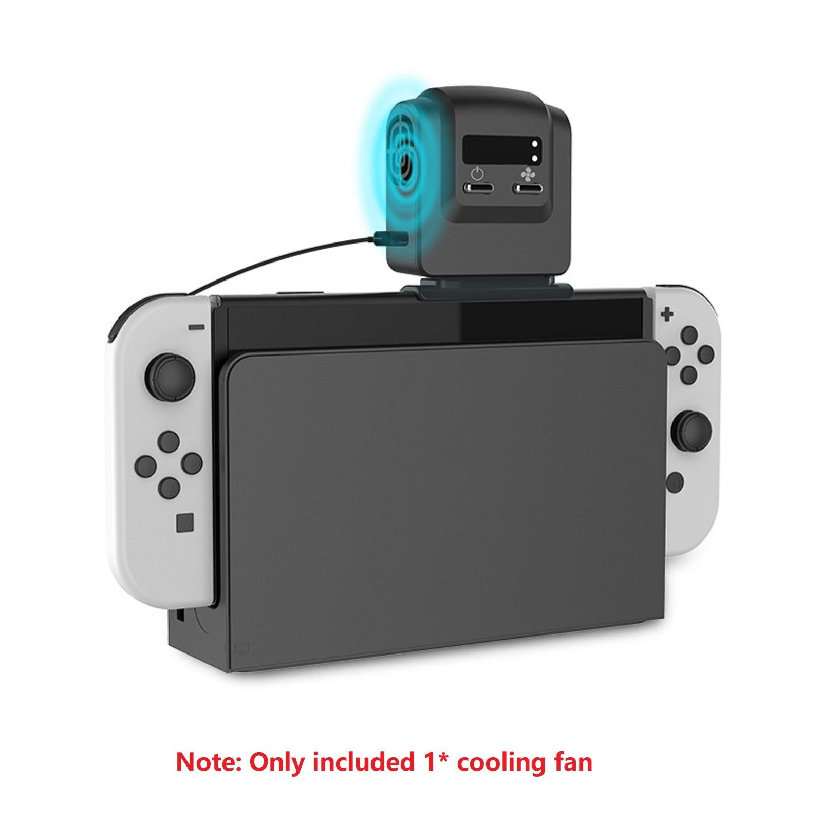 Cooling Fan For Nintendo Switch Console Cooler Radiator Host Base Heatsink