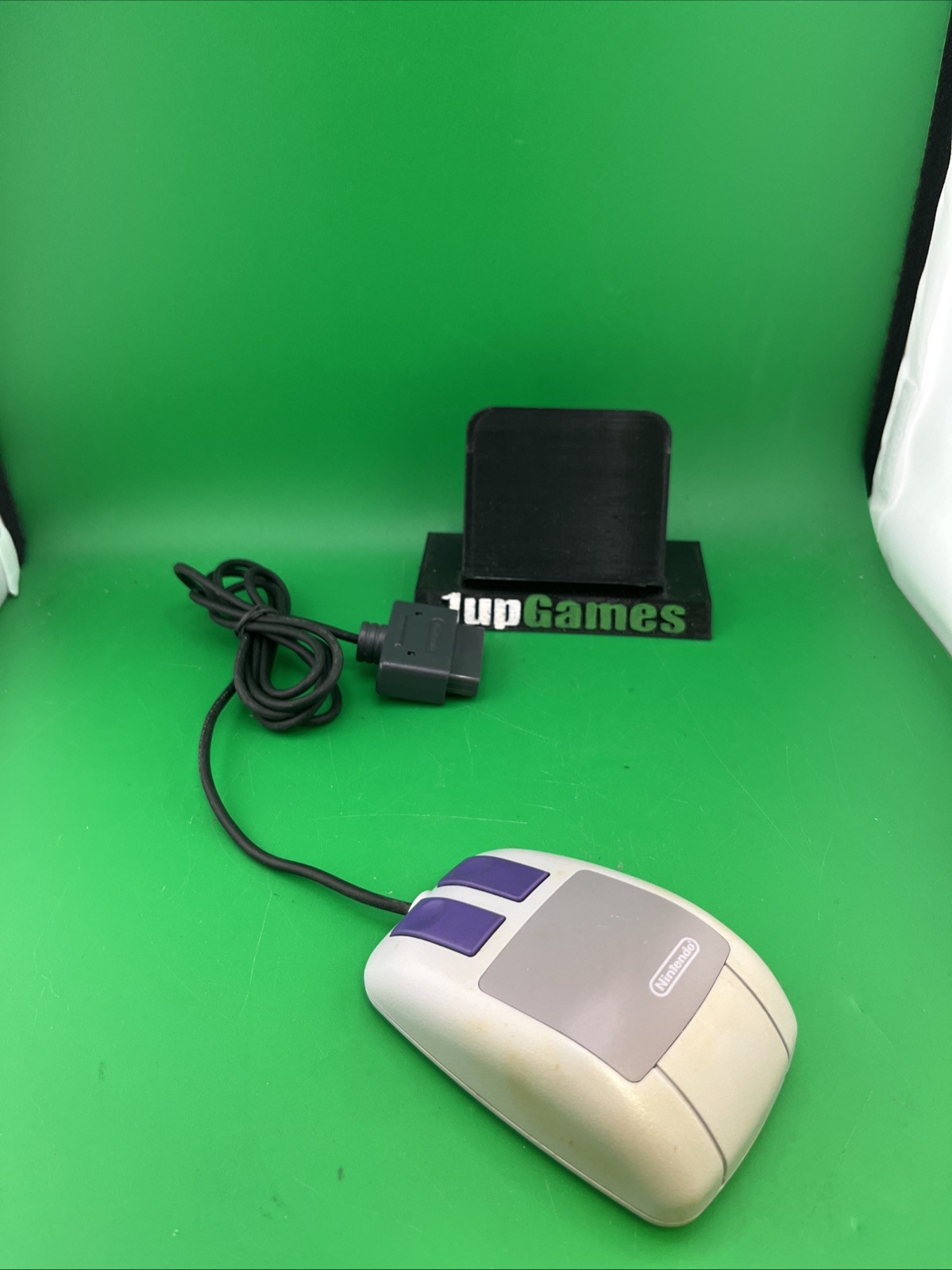 1992 Super Nintendo SNES Famicom OEM Video Game Mouse SNS-016 – For Parts (T35)