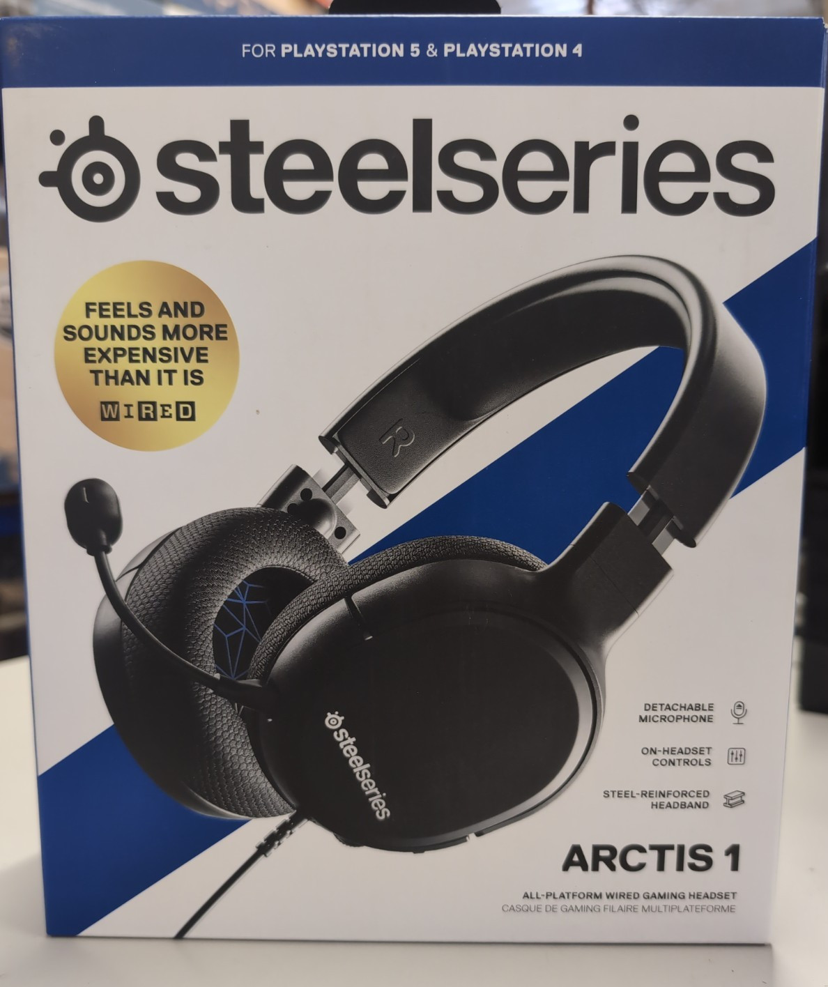 SteelSeries Arctis 1 Wired Gaming Headset PS5 PS4 Xbox Switch PC Sealed New