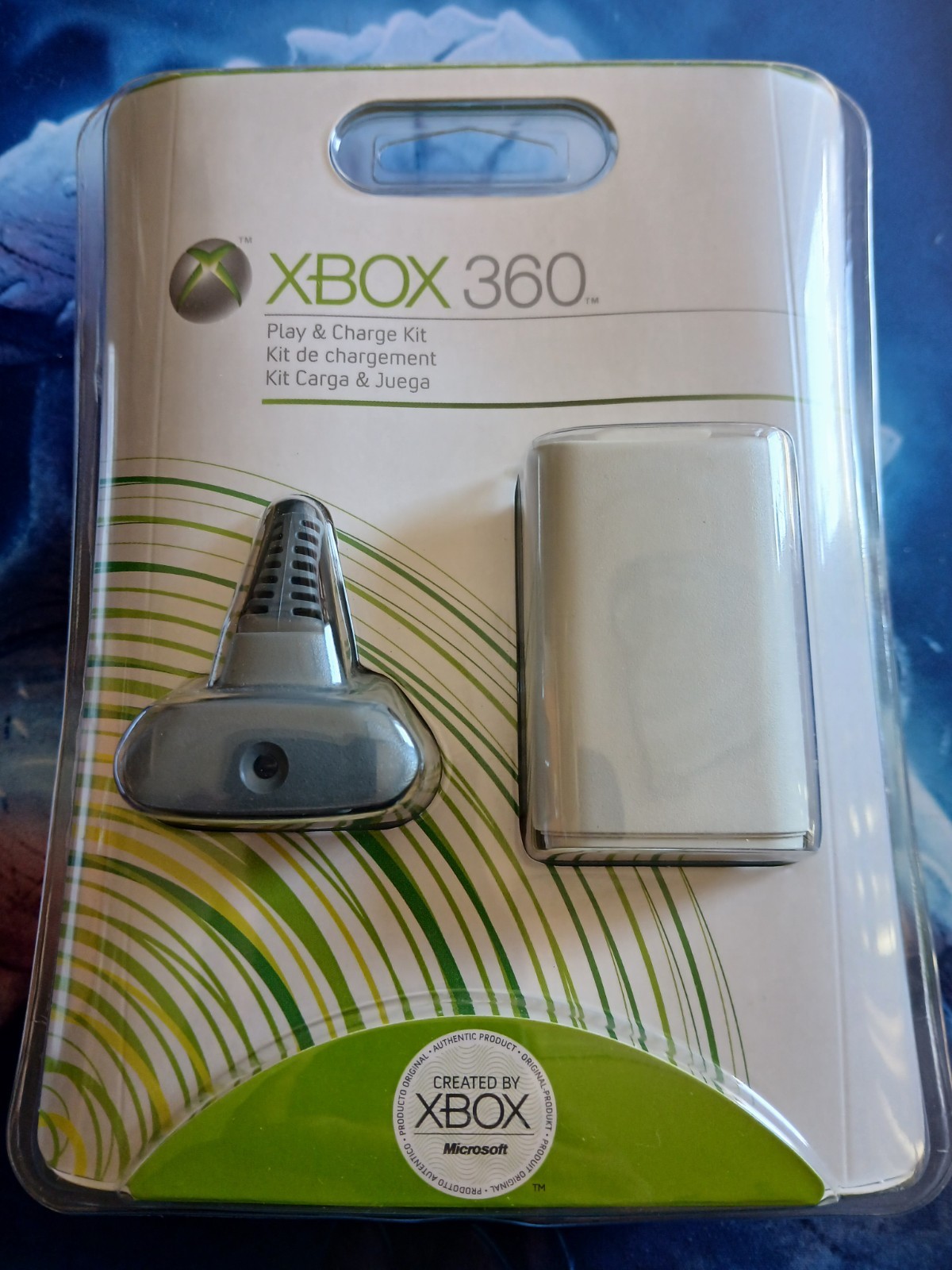 Microsoft Xbox 360 Play and Charge Kit Sealed White 2005