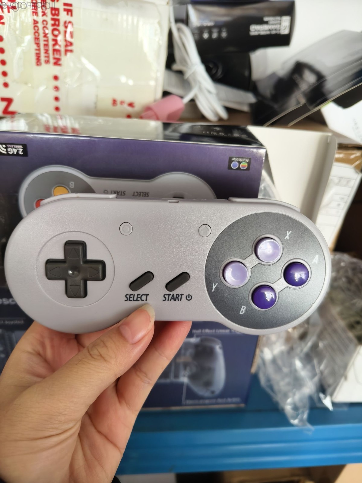 Wireless SNES Switch Controller for Switch ONLINE Steam PC Windows Respberry