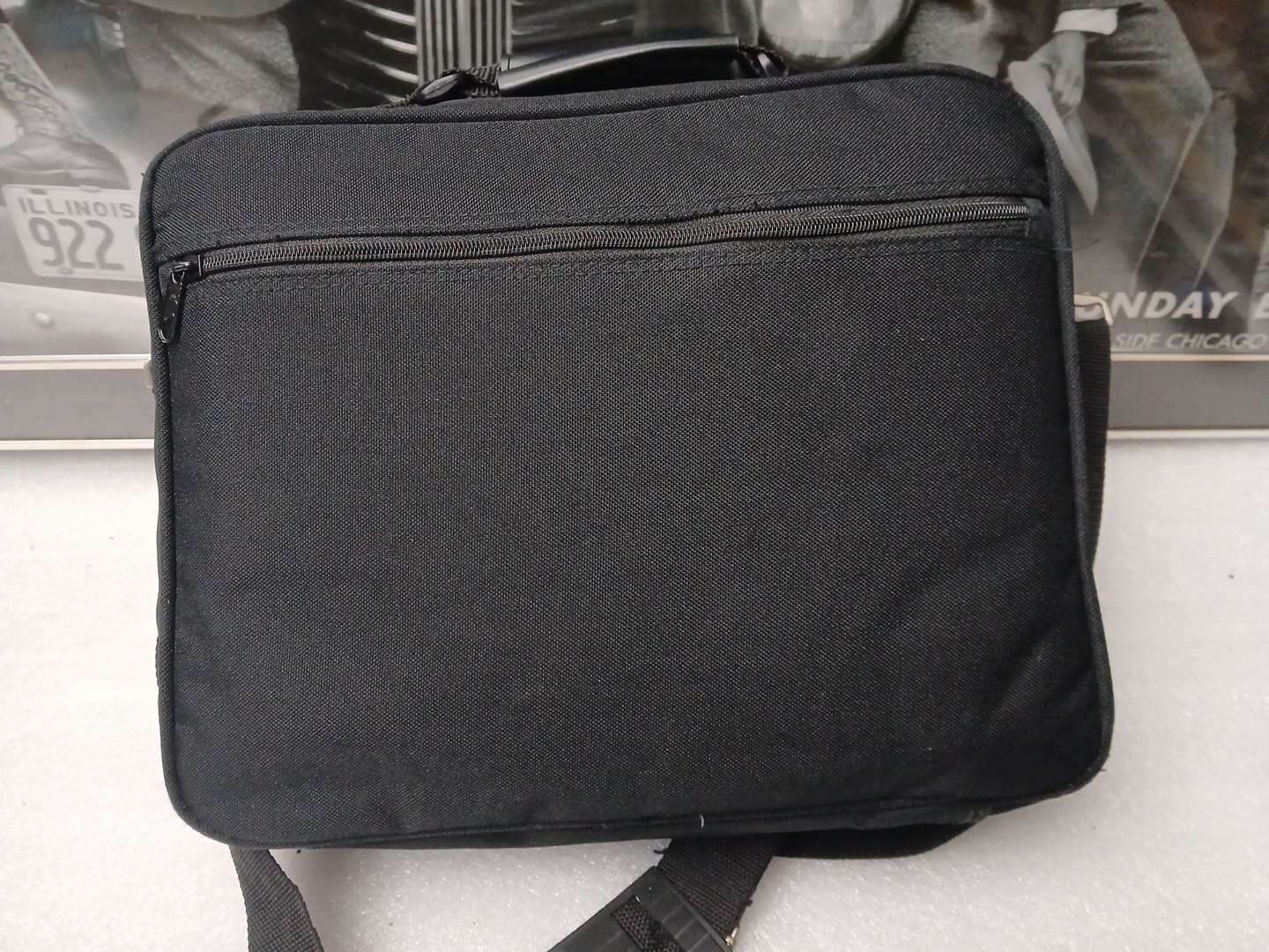 Official VINTAGE Black Sega Game Gear Carrying Case Travel Bag w/ Shoulder Strap