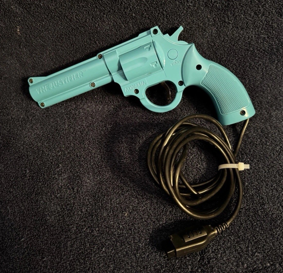 Konami ‘The Justifier’ Light Gun Controller – Sega Genesis