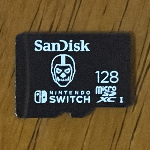 SanDisk Nintendo Switch microSDXC 128GB UHS-I U1 Memory Card, Black