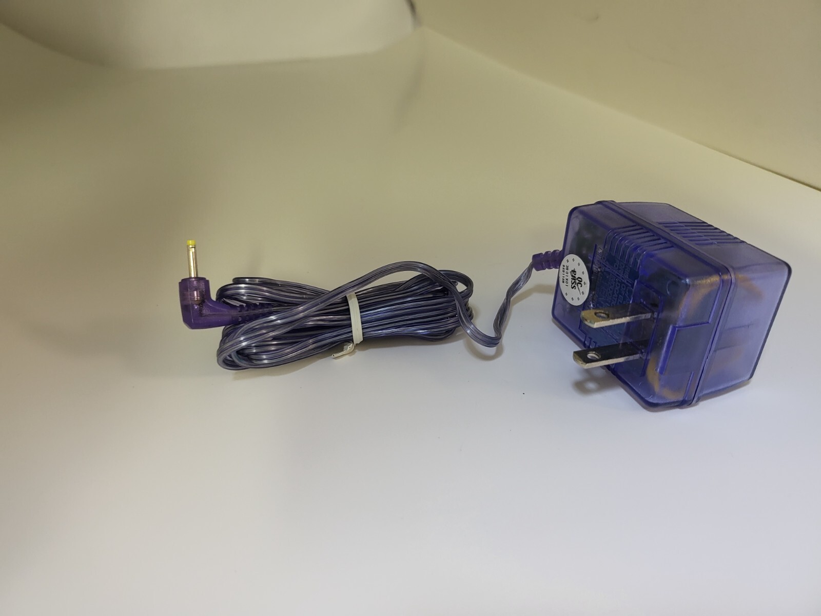 Clear Purple 3.3 V 350 mA AC Power Adapter for the Game Boy Color System #Y2