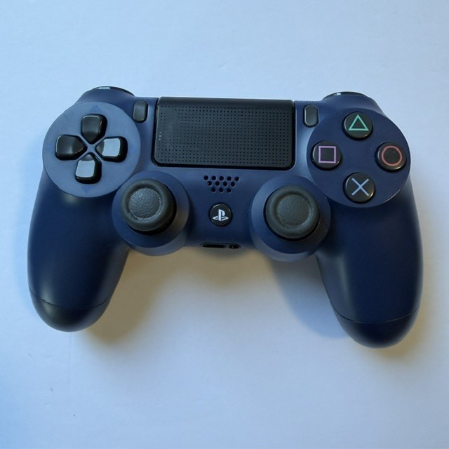 Sony PS4 DualShock4 PlayStation Wireless Controller Blue w USB Tested CUH-ZCT2U