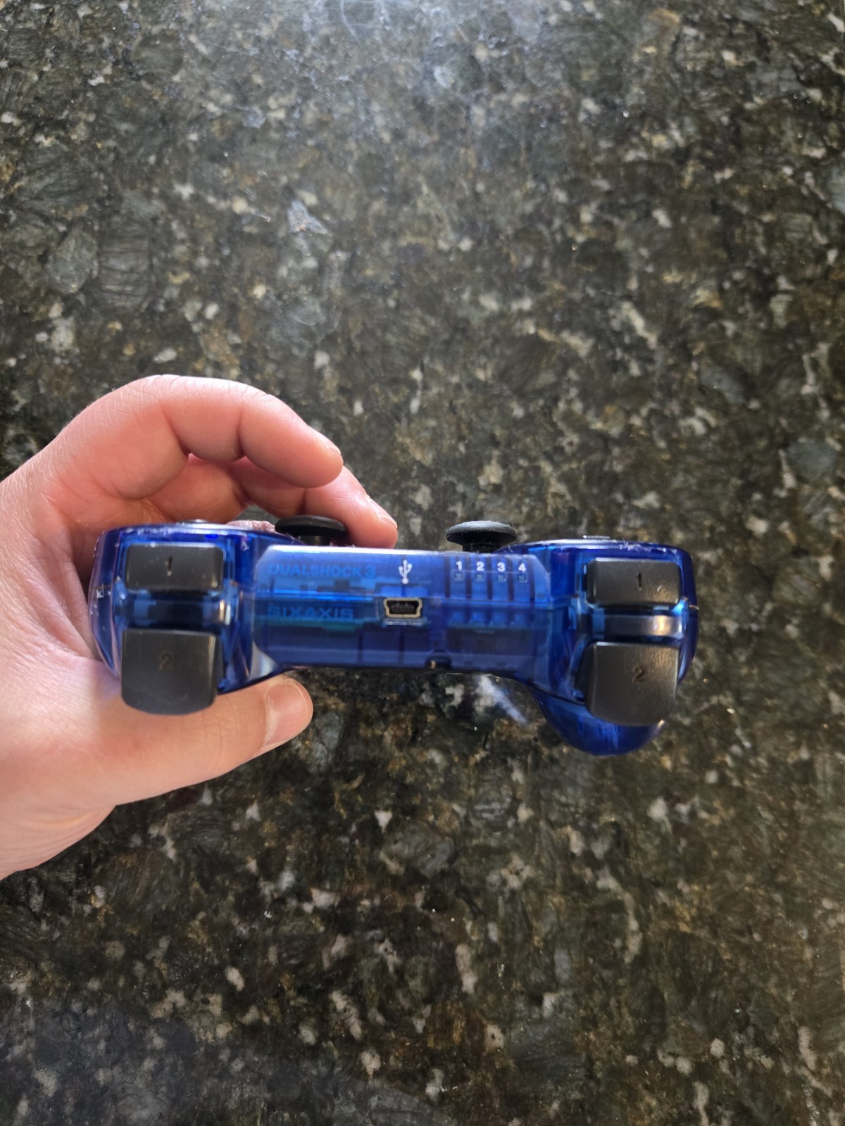 Sony PS3 Controller DualShock 3 Clear Blue / Cosmic Blue OEM Playstation 3