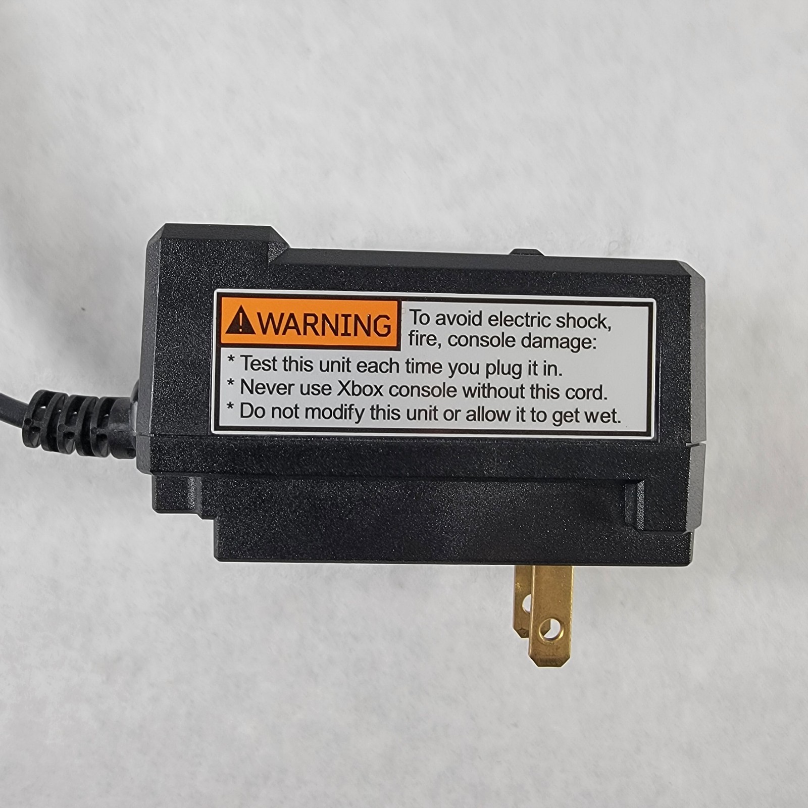 Original Xbox Surge Protection AC Power Adapter Cord X800563-100