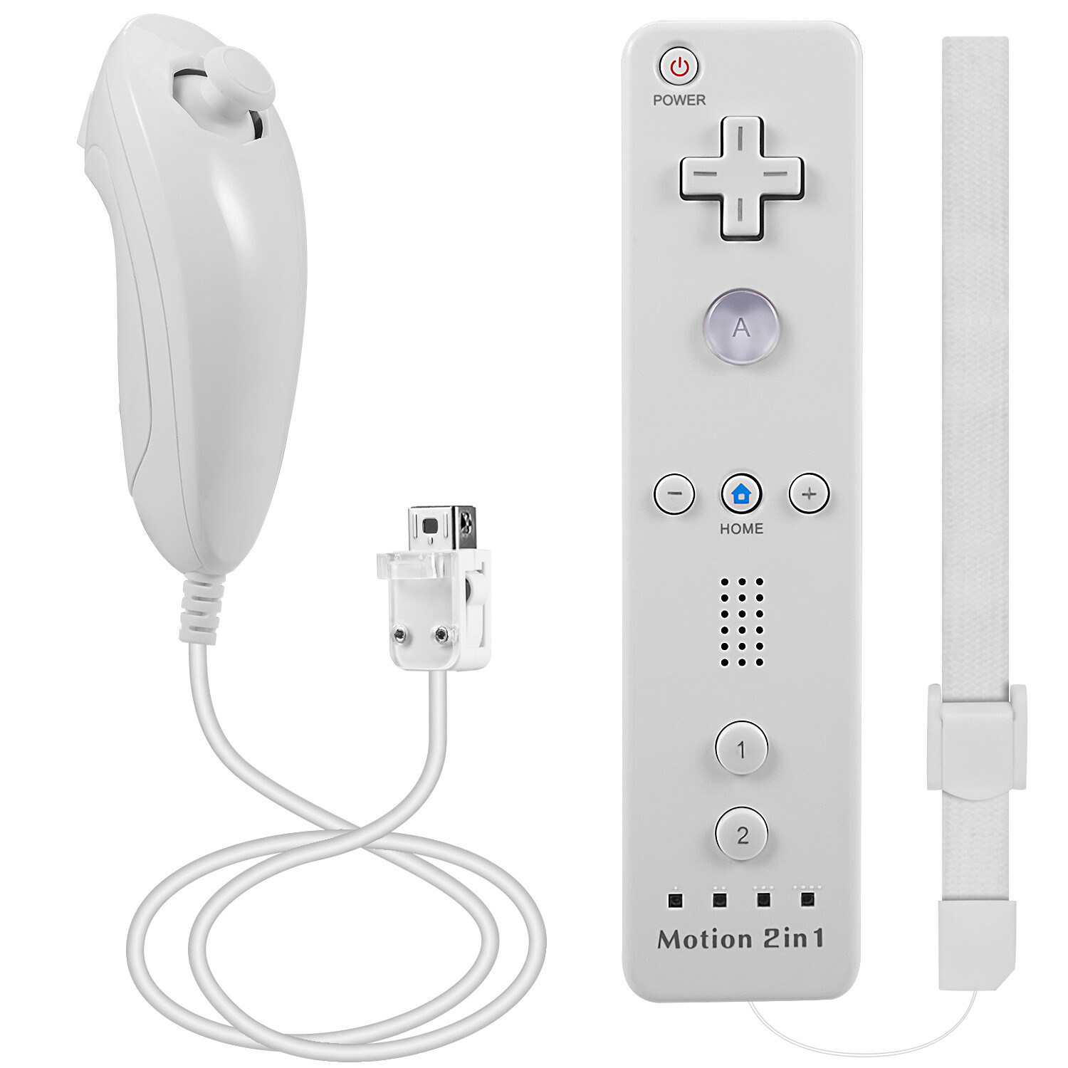 Motion Plus Wii Remote Controller and Nunchuck for Wii/Wii U Console Video Games