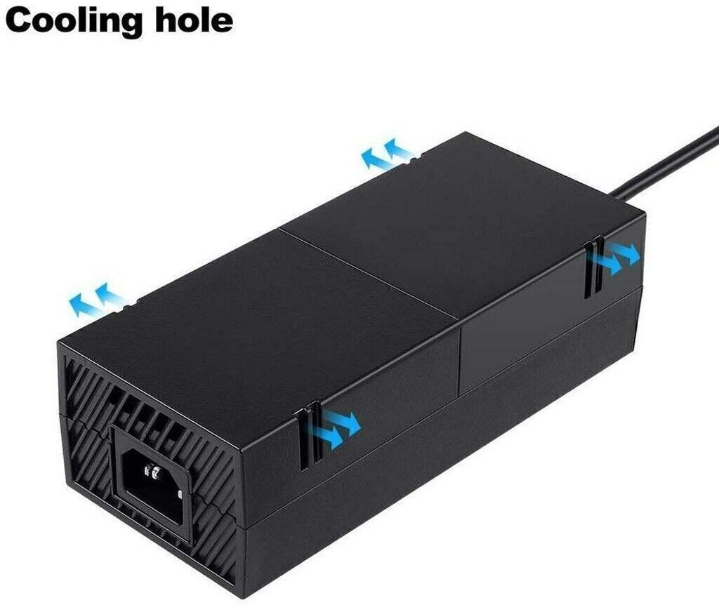 New For Microsoft Xbox One Console AC Adapter Brick Charger Power Supply Cord US