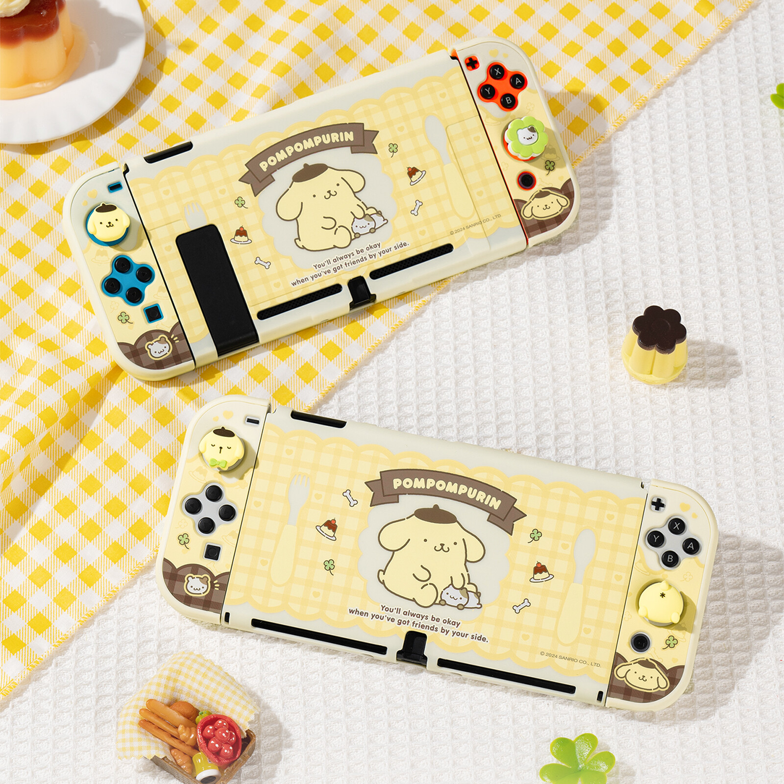 GeekShare X Sanrio Protective Case for Nintendo Switch / OLED Pudding Dog
