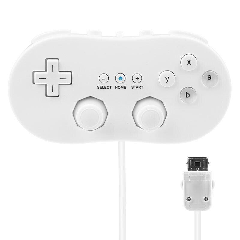 1/2PCS Wired Classic Controller for Nintendo Wii/Wii U Remote Control Device