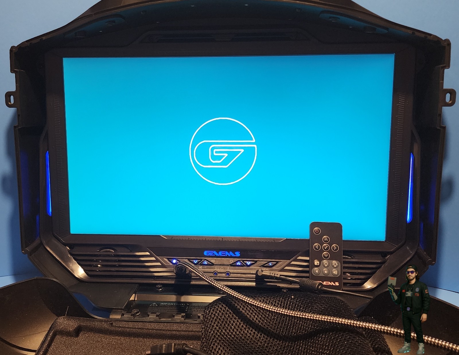 GAEMS Vanguard G190 Portable Gaming Case – COMPLETE WORKS MUST SEE VG+