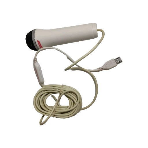 White Konami Logitech USB Microphone E-UR20
