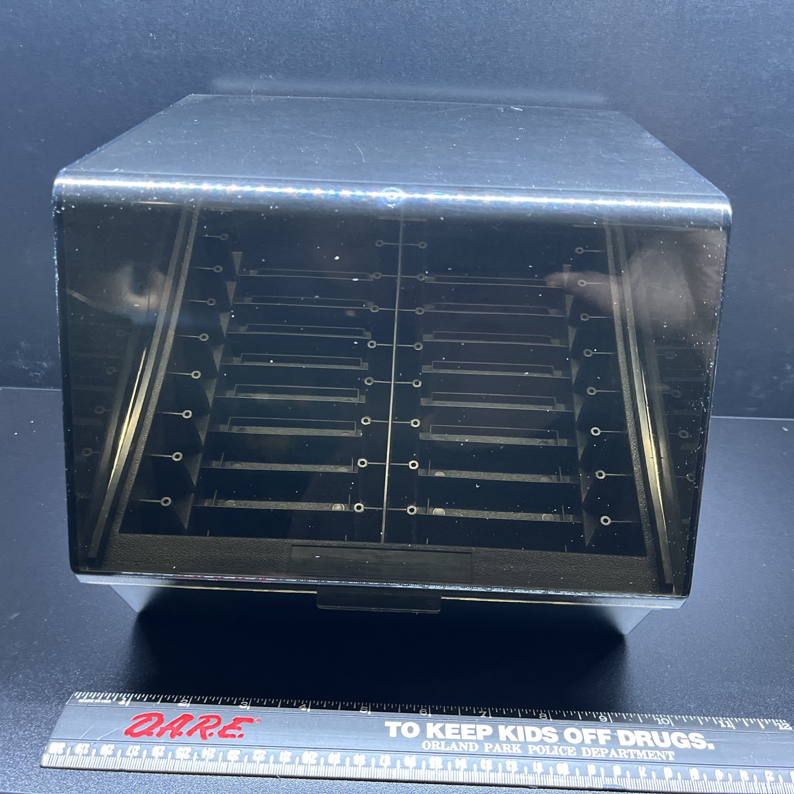 Vintage Atari 2600 Game Cartridge Covered Organizer Case