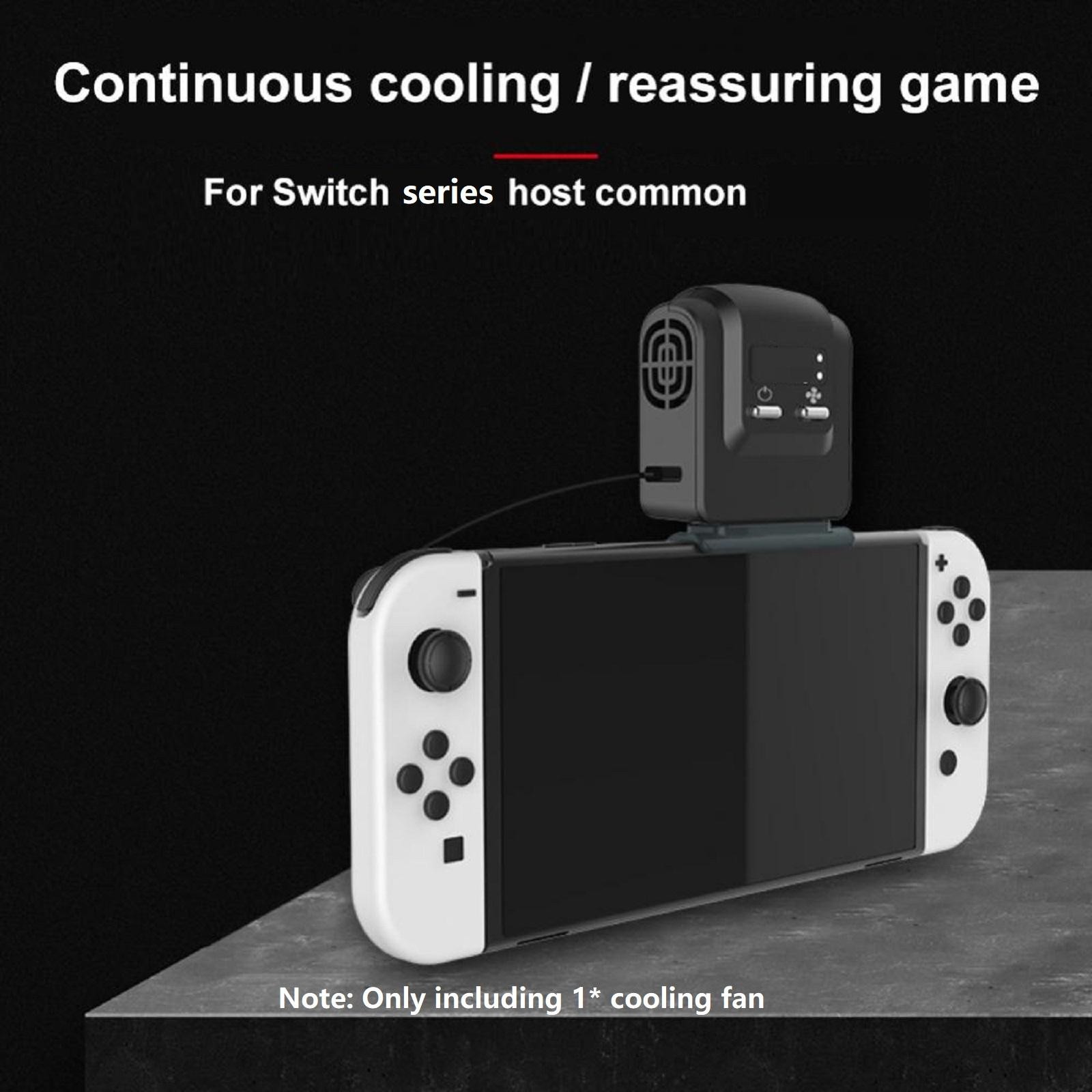 Cooling Fan For Nintendo Switch Console Cooler Radiator Host Base Heatsink