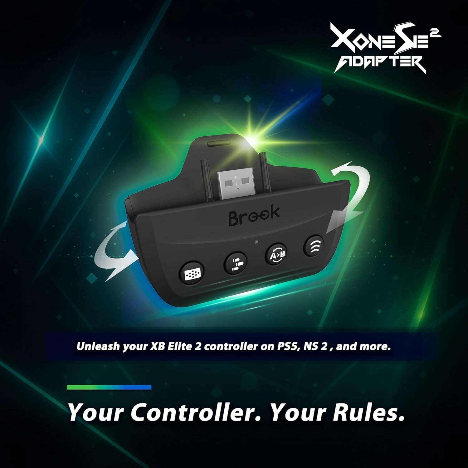 Brook Xone SE2 Compatible Xbox Controllers: PS5 / NS 2 / PC / Elite Series 2 V26