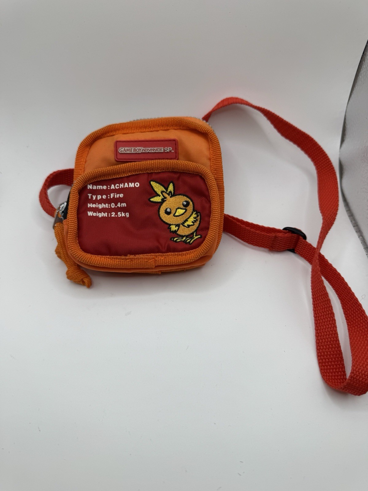 Game Boy Advance SP Torchic Case GBA SP Carry Pouch Pokemon used