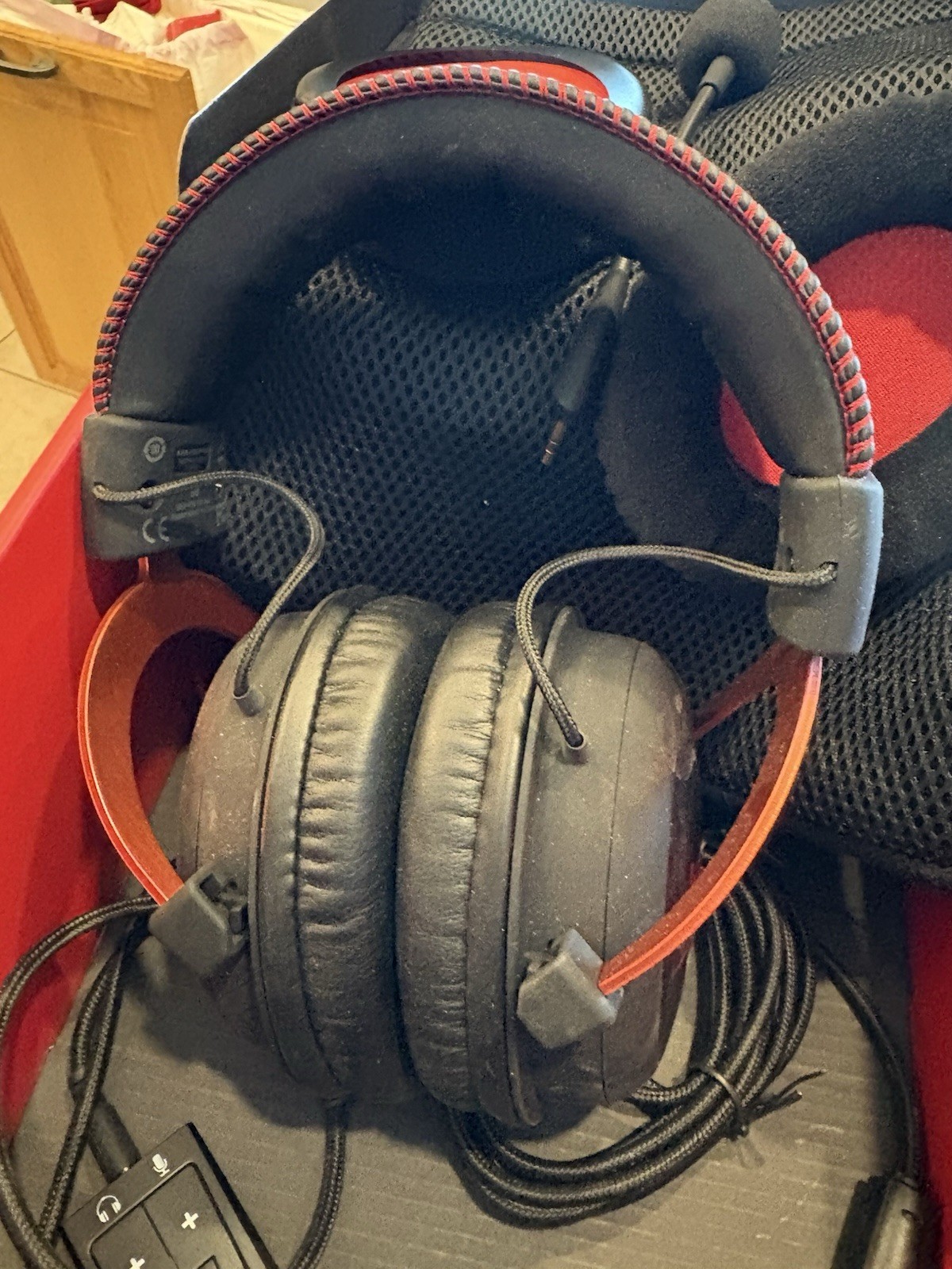 HyperX Cloud II Wired Over-Ear Gaming Headset – Red