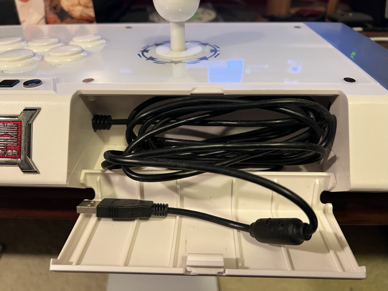 Qanba Pearl Fight Stick for PS5 PS4 PS3 and PC