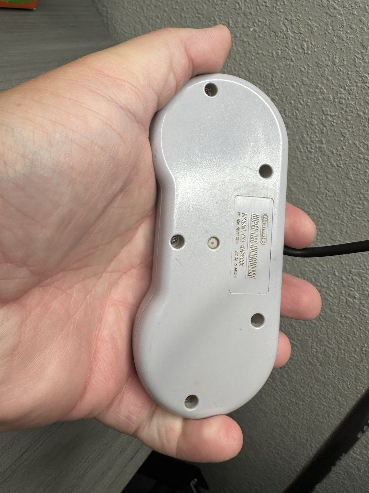 Lot of 2 SNES Super Nintendo Original Controller Authentic OEM SNS-005 READ
