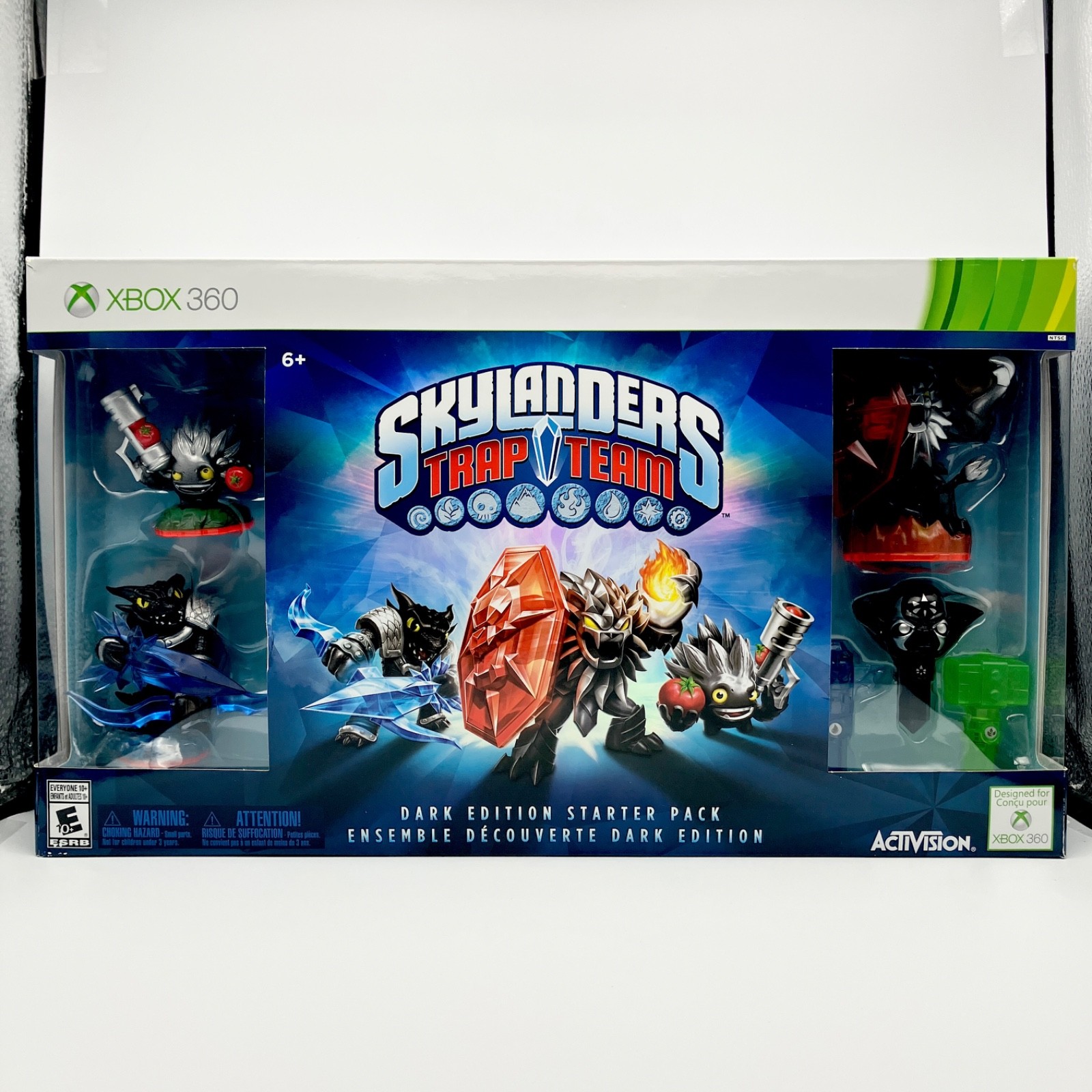 Skylanders Trap Team Xbox 360 Dark Edition Starter Pack Chaos Trap NEW SEALED