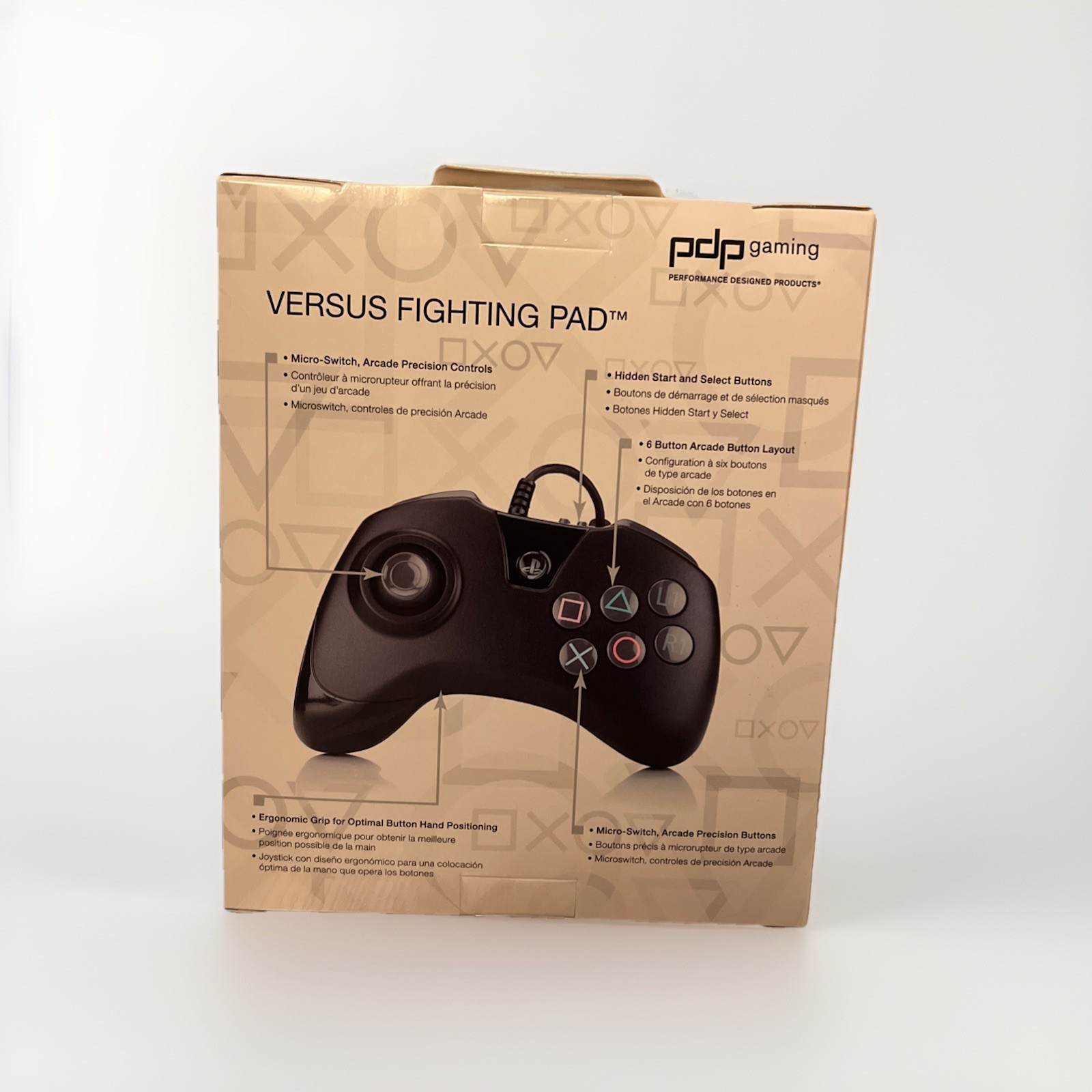 PDP Versus Controller Fight Pad – PS3 (Playstation 3) Brand New Genuine Licensed