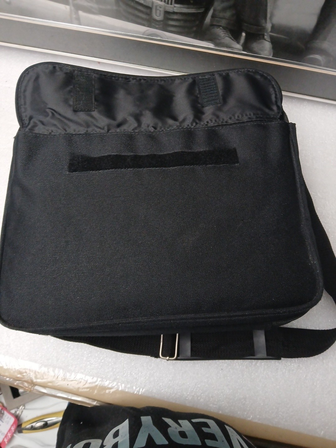 Official VINTAGE Black Sega Game Gear Carrying Case Travel Bag w/ Shoulder Strap