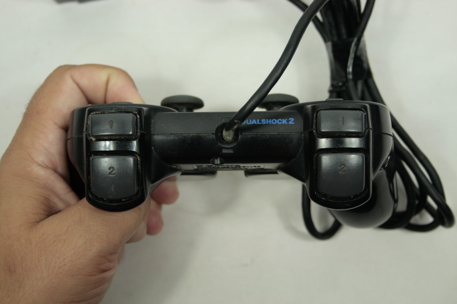 Sony PlayStation PS2 Controller OEM DualShock 2 Wired Analogue AS IS FOR PARTS