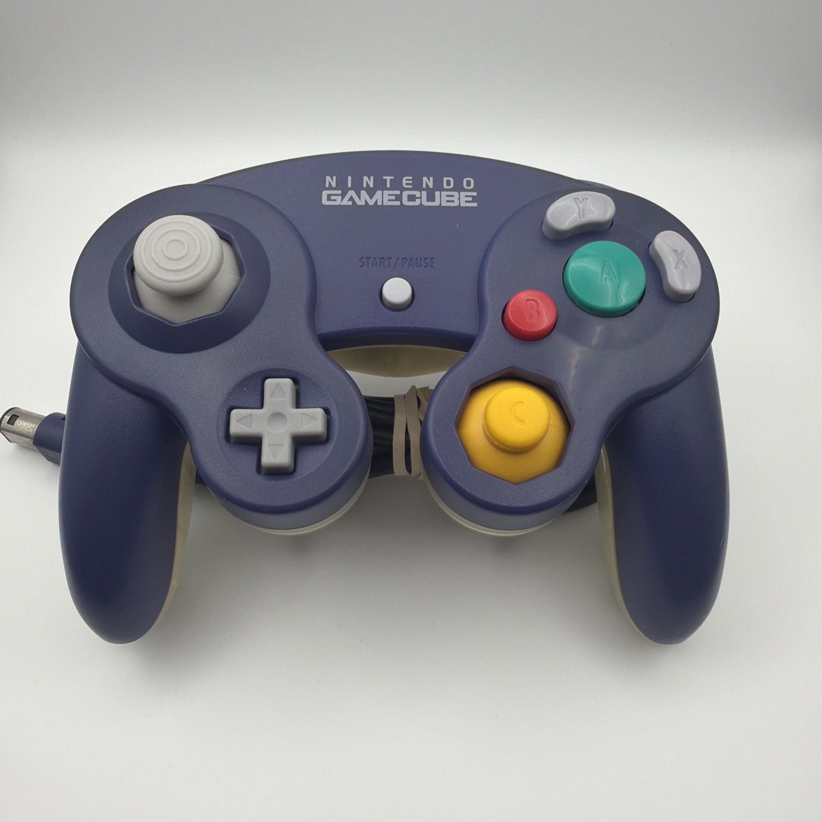 Nintendo GameCube Controller –indigo Purple/Clear – Tested & Working!!! (2)