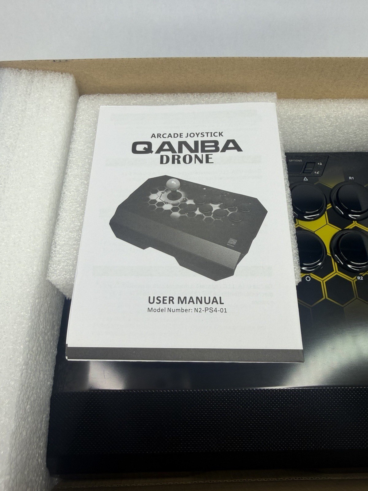 Qanba Drone Joystick Arcade for PlayStation 4 and PlayStation 3 and PC NEW