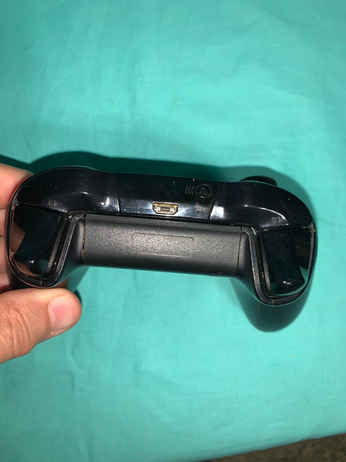 Official Xbox One Wireless Controller Black Model 1697 3.5mm Jack Tested Working