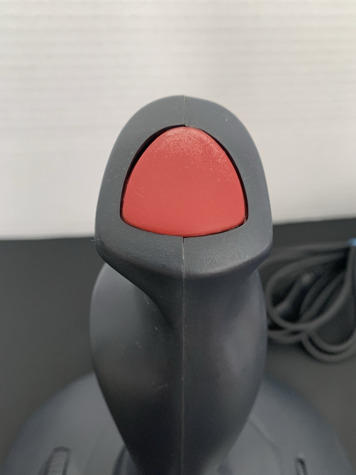 Logitech Wingman Joystick Model 3001 Parallel Port PC FLIGHT STICK Untested VTG