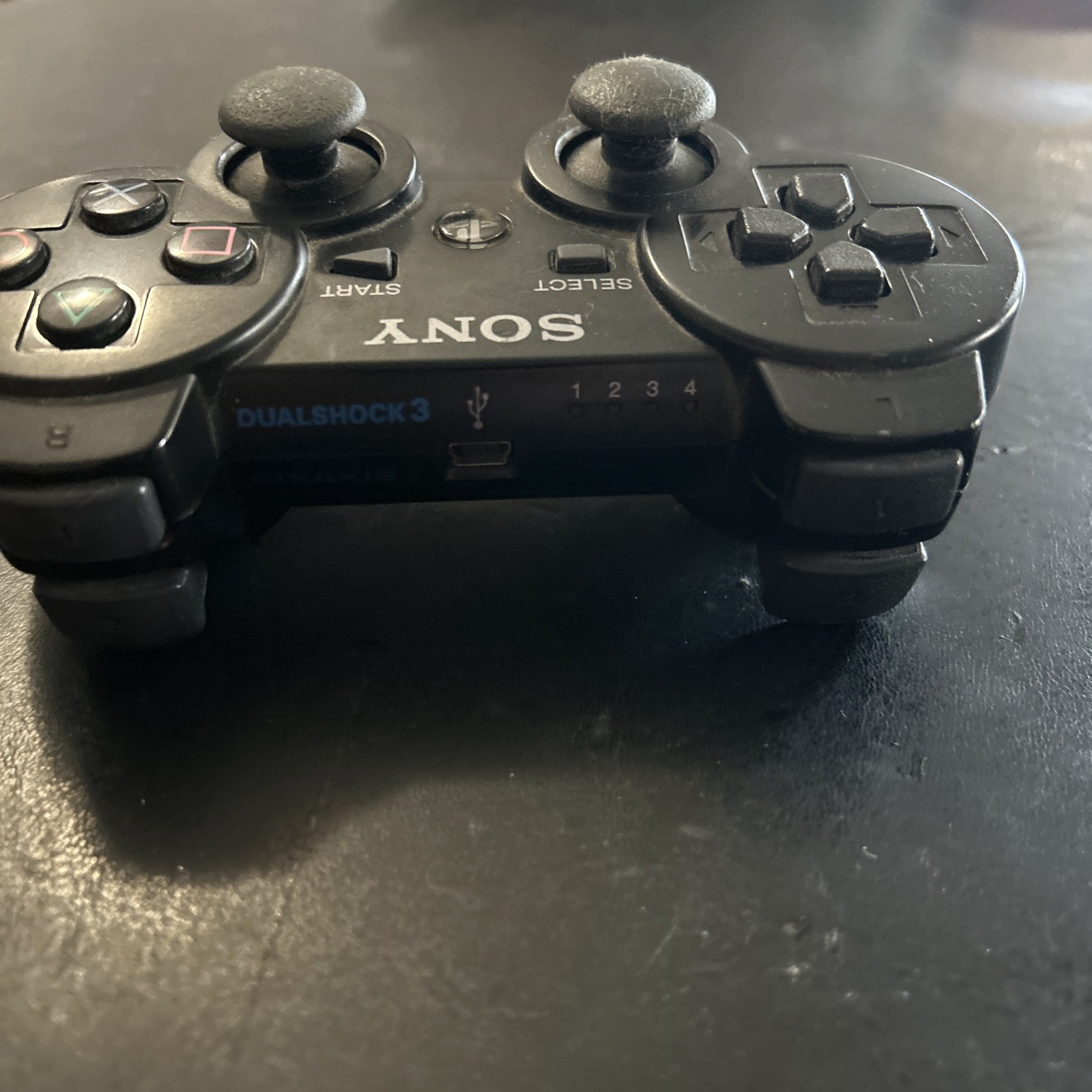 Sony PS3 DualShock 3 Wireless Controller Black OEM Great Condition Tested