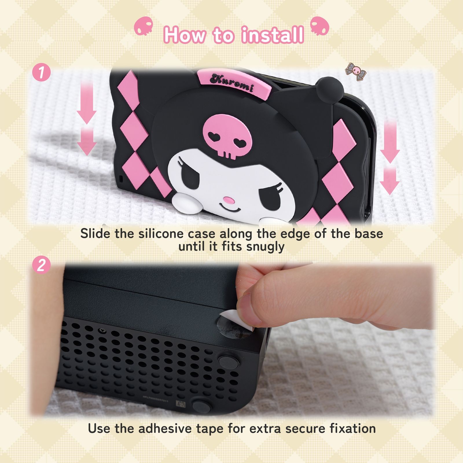 GeekShare Shell Skin Protective Case for Nintendo Switch 2025 Cartoon Cover