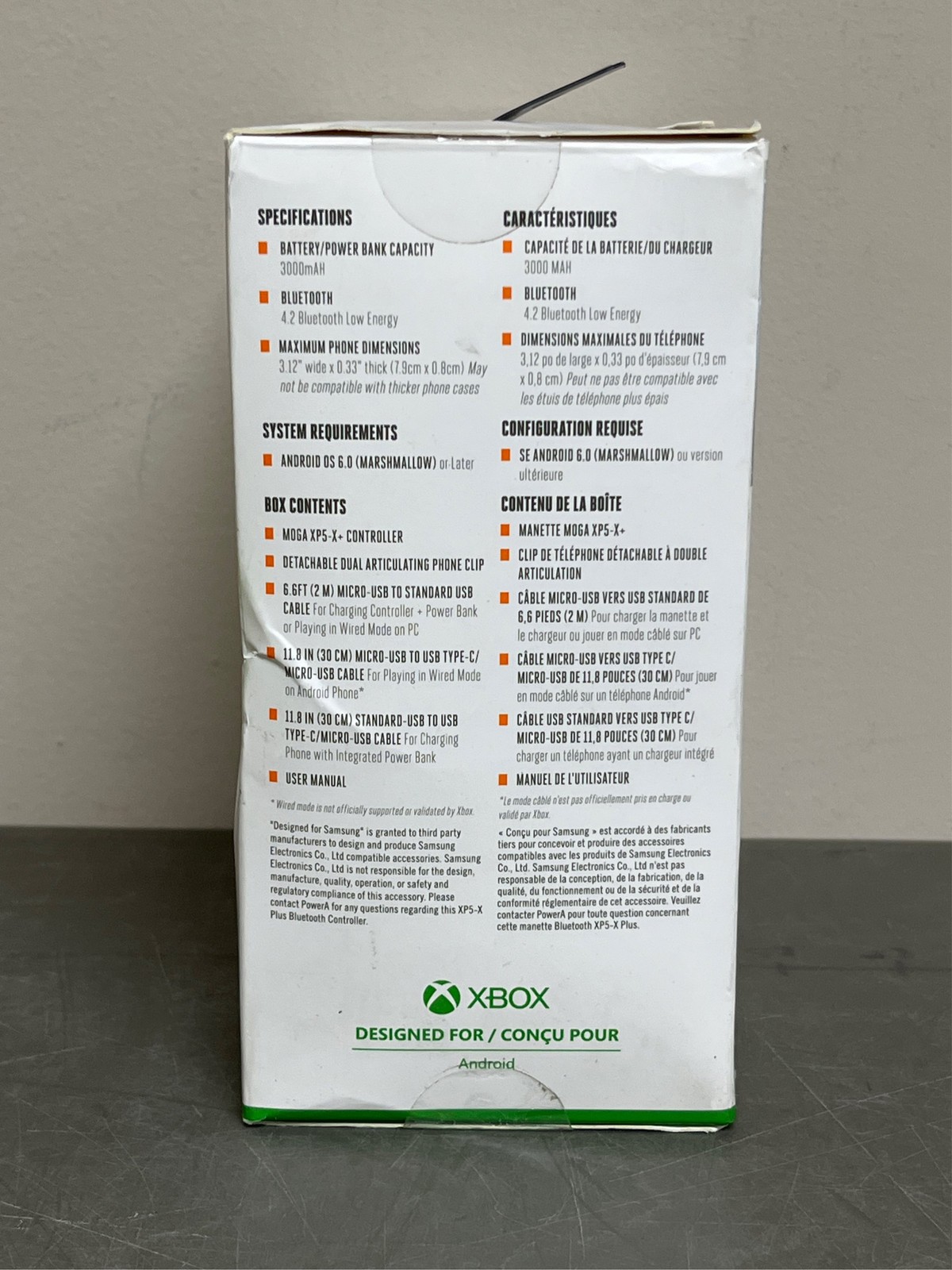 MOGA XP5-X+ – Gamepad – wireless – Bluetooth – for Android, PC, Microsoft Xbox