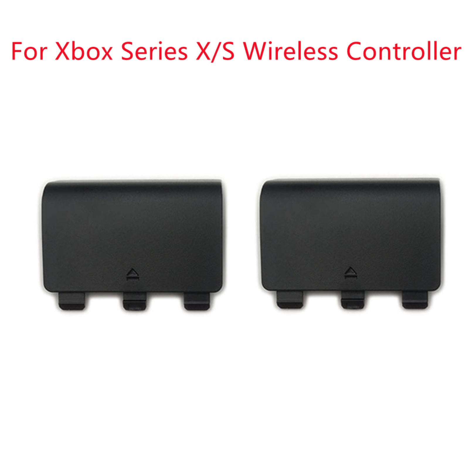 5Pcs Black Battery Rear/Back Cover Shell For Xbox Series X S Wireless Controller