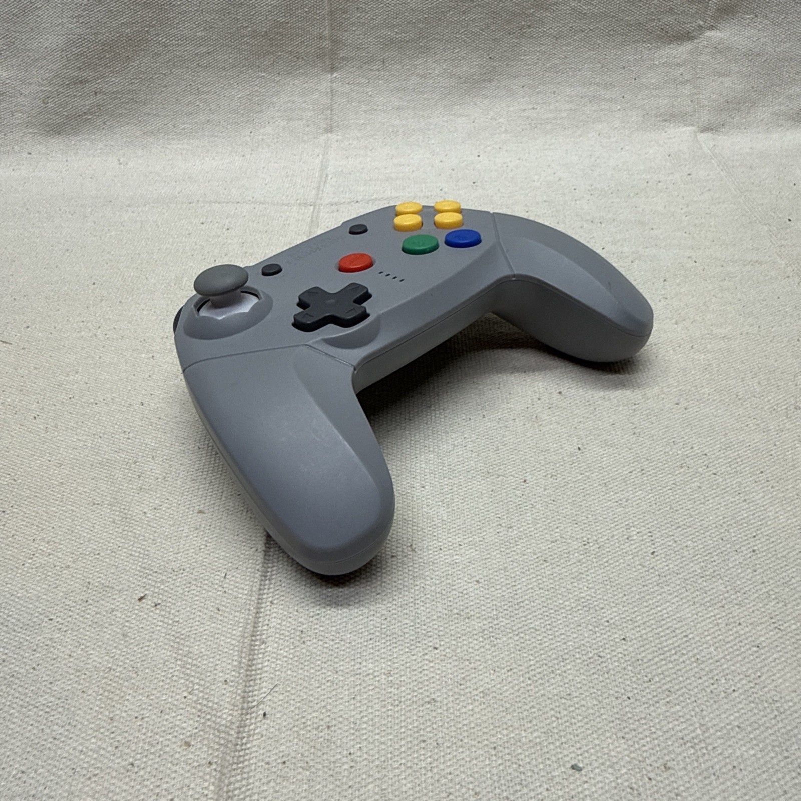 Retro Fighters Brawler64 Bluetooth Switch, Pc, N64 Controller Gray – Tested