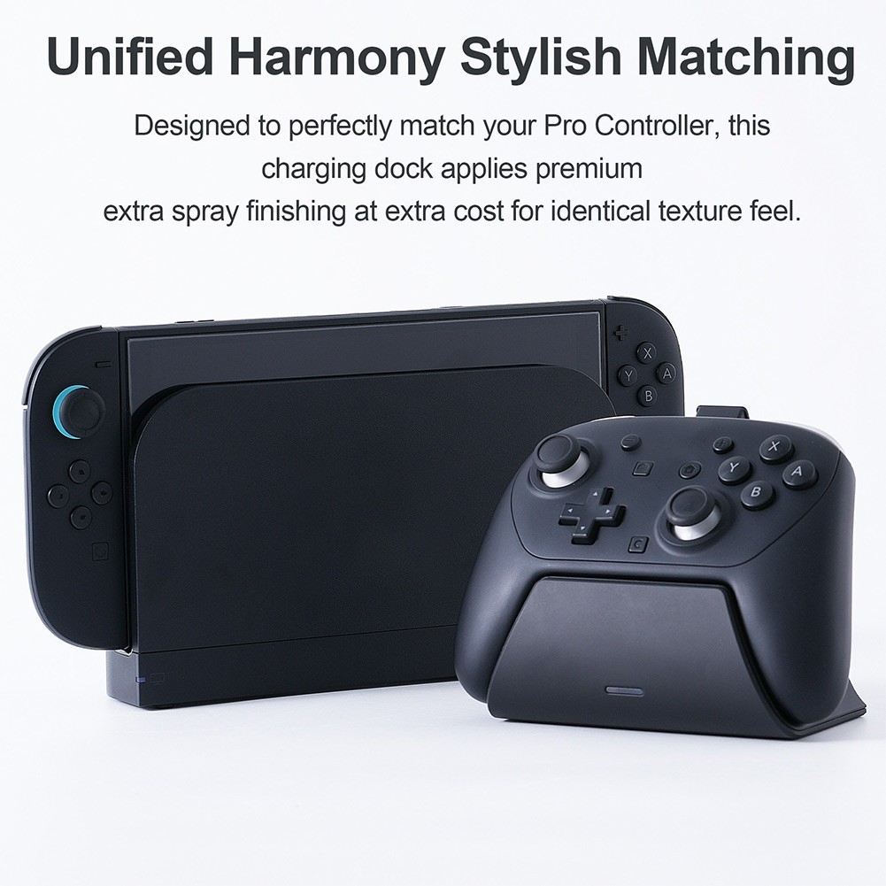 ABS Charging for Switch for 2 Pro Controllers with Visual Charge Status