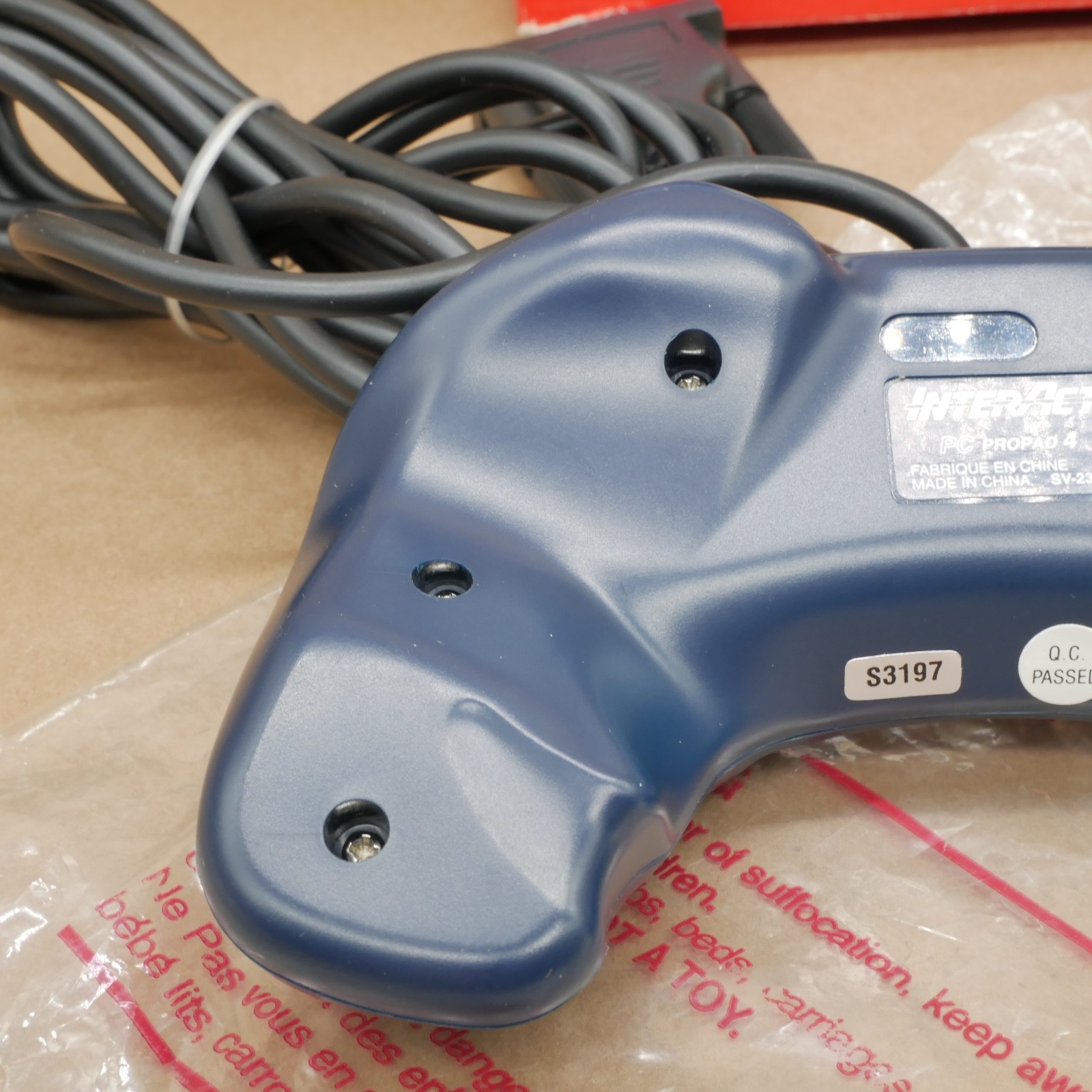 PC PROPAD 4 – Game Controller – 15 Pin D-Sub Connector